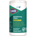 Clorox Disinfecting Wipes, 1-Ply, 7 x 8, Fresh Scent, White, 75/Canister (15949EA)