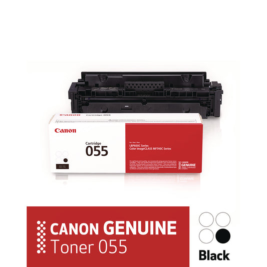 Canon 3016C001 (055) Toner, 2,300 Page-Yield, Black