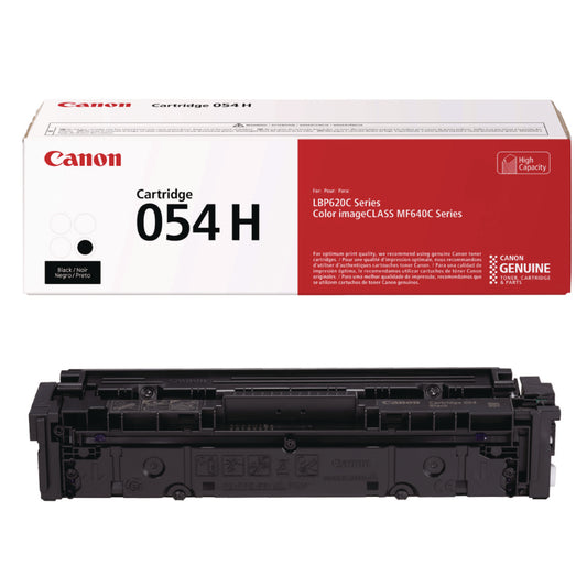 Canon 3028C001 (054H) High-Yield Toner, 3,100 Page-Yield, Black