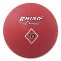 Champion Sports Playground Ball, 10" Diameter, Red (PG10)