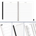 AT-A-GLANCE Executive Weekly/Monthly Planner Refill with Hourly Appointments, 8.75 x 6.88, White Sheets, 12-Month (Jan to Dec): 2025 (7090810)