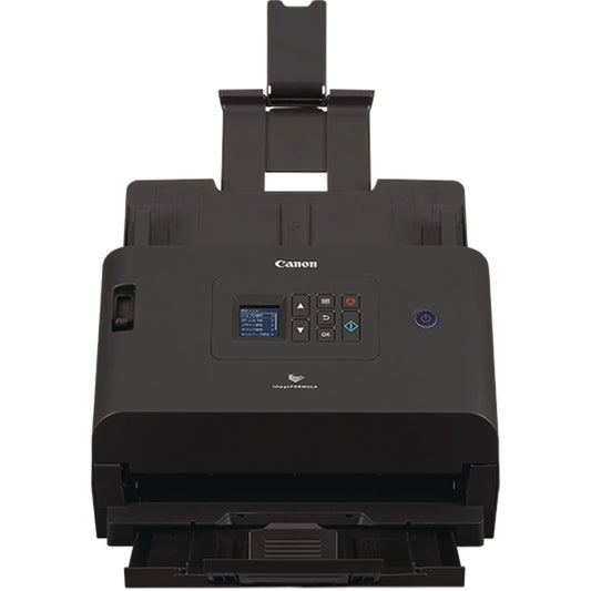 Canon imageFORMULA DR-S250N Scanner, 600 dpi Optical Resolution, 80-Sheet Duplex Auto Document Feeder (6383C002)