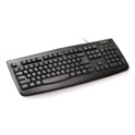 Kensington Pro Fit USB Washable Keyboard, 104 Keys, Black (64407)