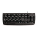 Kensington Pro Fit USB Washable Keyboard, 104 Keys, Black (64407)