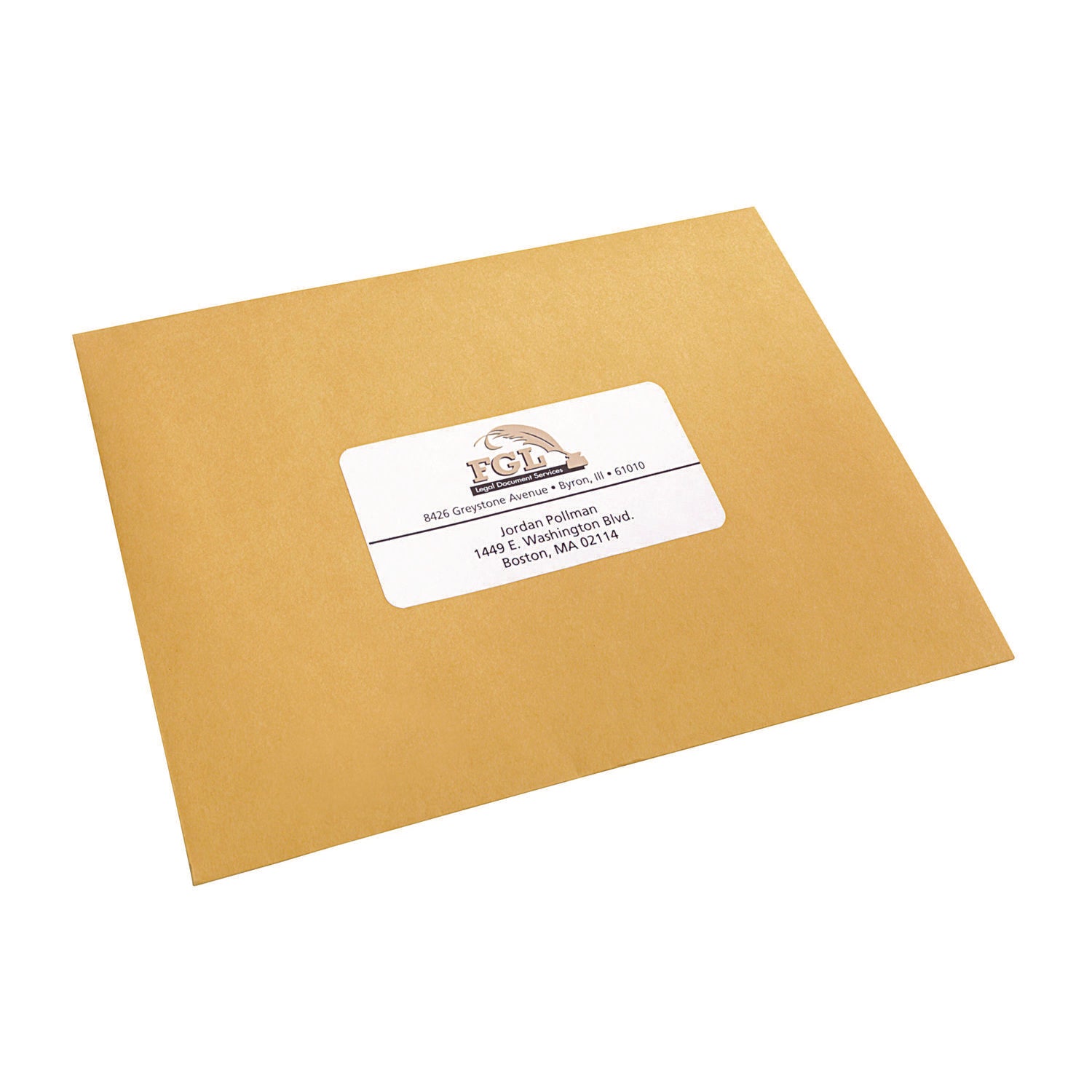 Avery White Shipping Labels-Bulk Packs, Inkjet/Laser Printers, 2 x 4, White, 10/Sheet, 250 Sheets/Box (95945)