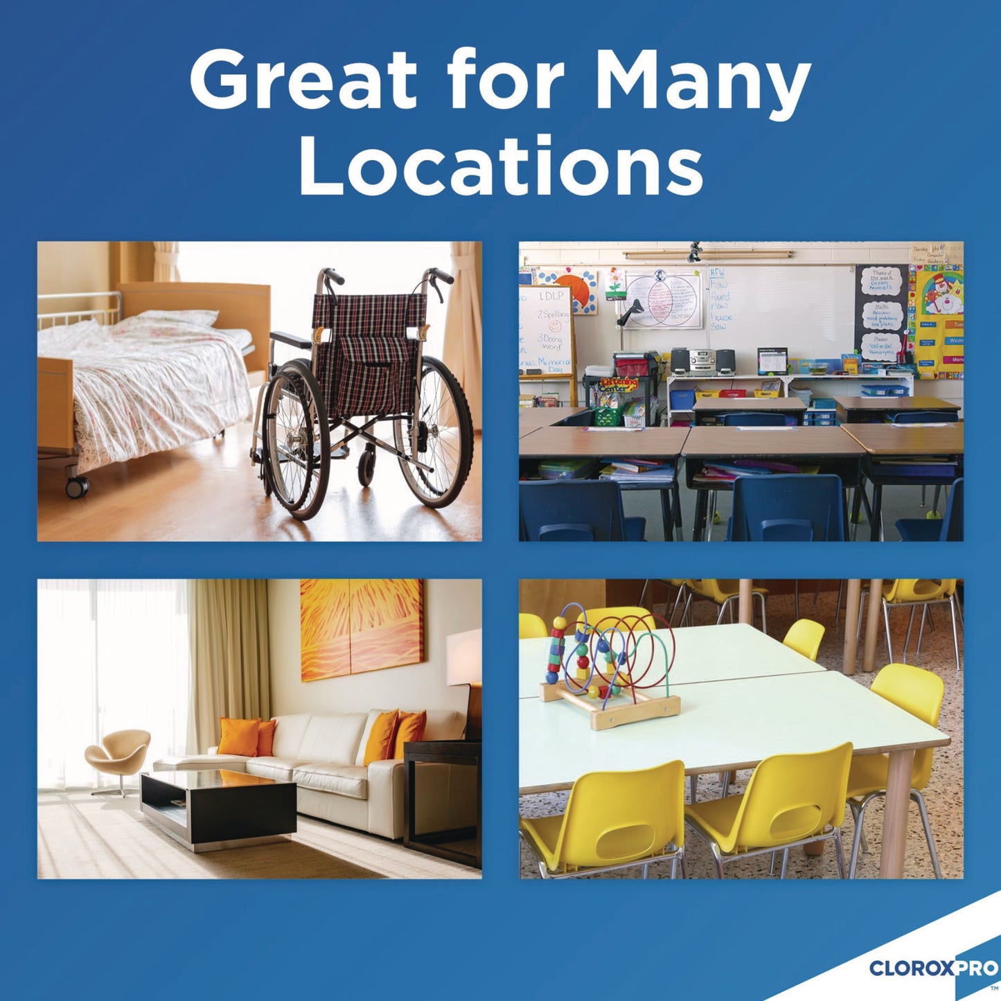 Clorox Disinfecting Bio Stain and Odor Remover, Fragranced, 128 oz Refill Bottle (31910EA)