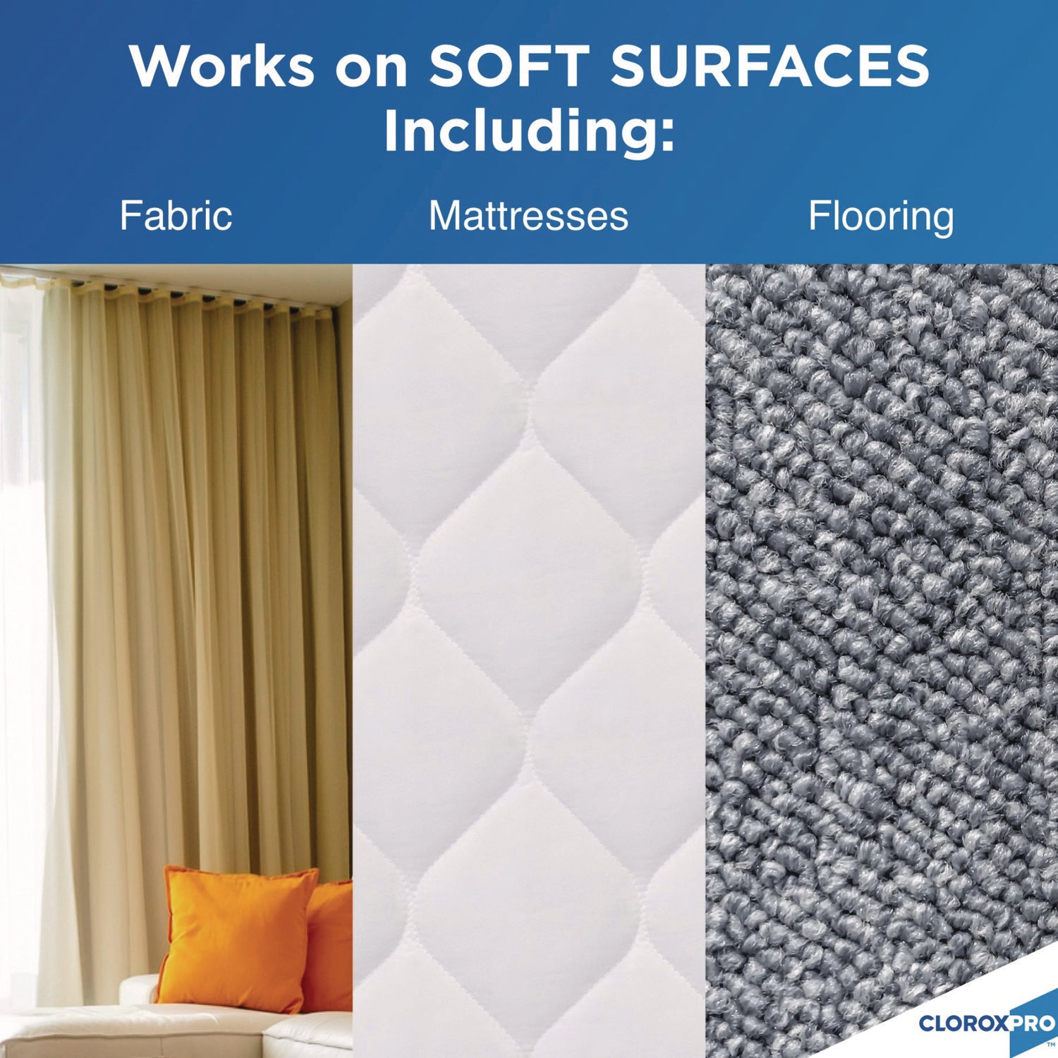 Clorox Disinfecting Bio Stain and Odor Remover, Fragranced, 128 oz Refill Bottle (31910EA)