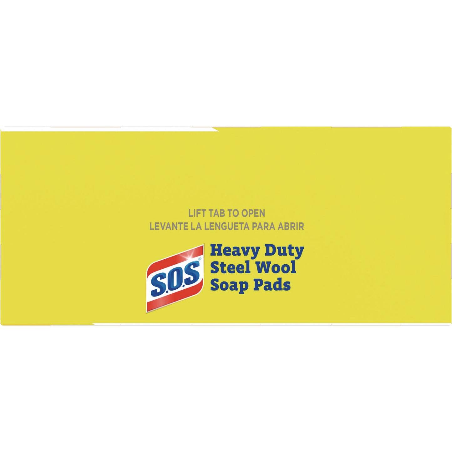 S.O.S. Steel Wool Soap Pads, 2.4 x 3, Steel, 15 Pads/Box, 12 Boxes/Carton (88320CT)