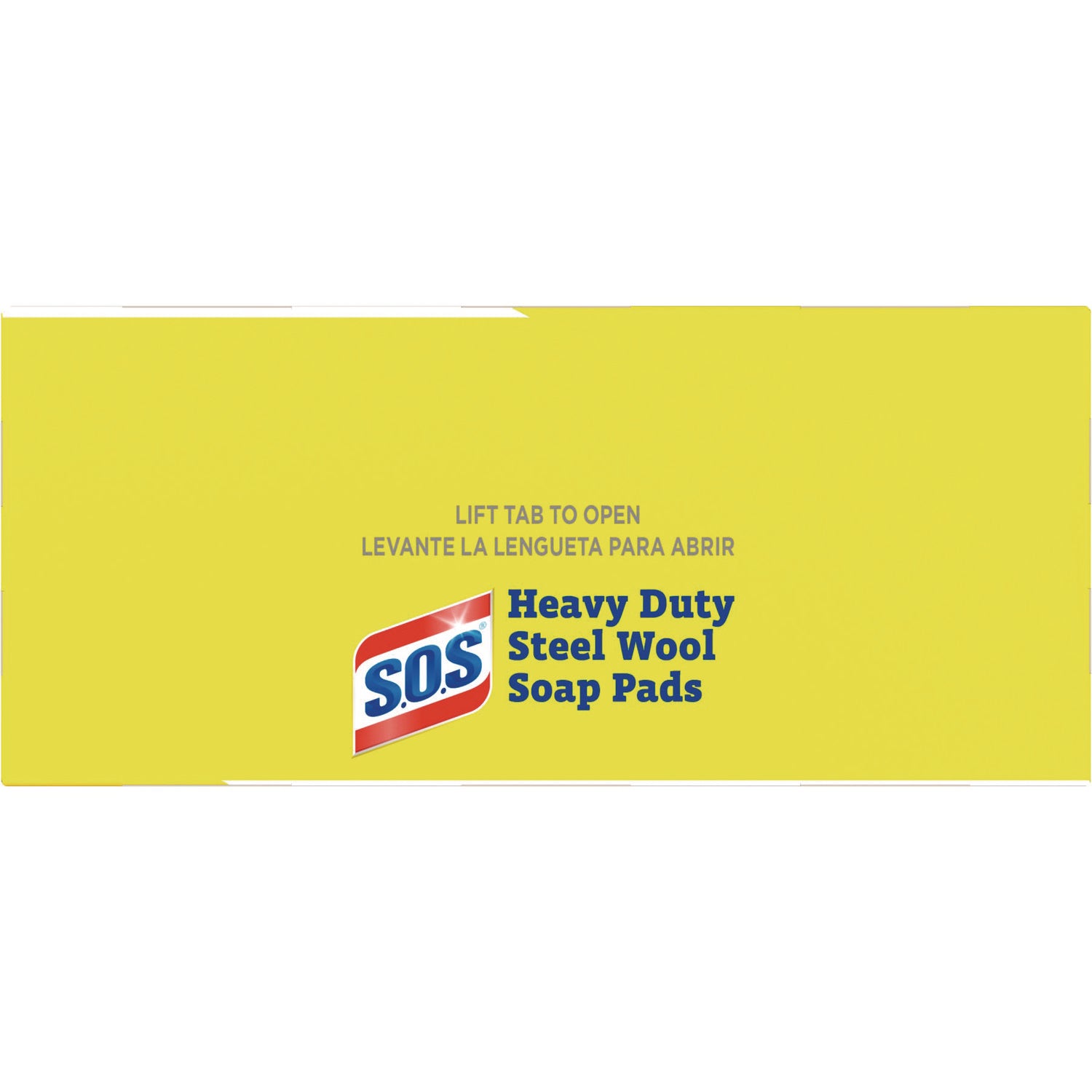 S.O.S. Steel Wool Soap Pads, 2.4 x 3, Steel, 15 Pads/Box, 12 Boxes/Carton (88320CT)