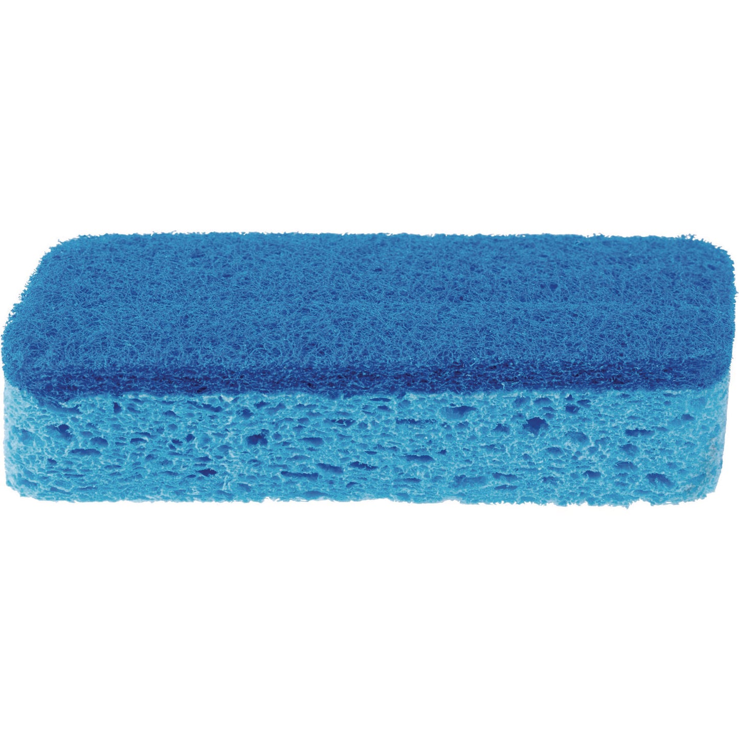 S.O.S. All Surface Scrubber Sponge, 2.5 x 4.5, 0.9" Thick, Dark Blue, 12/Carton (91017)