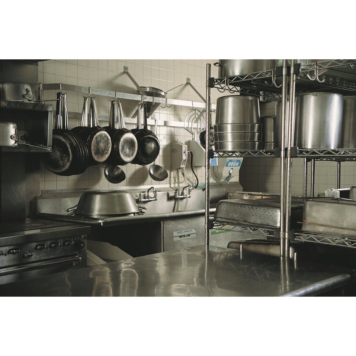 S.O.S. Heavy Duty Scrubber Sponge, 2.5 x 4.5, 0.9" Thick, Yellow/Green, 3/Pack, 8 Packs/Carton (91029CT)