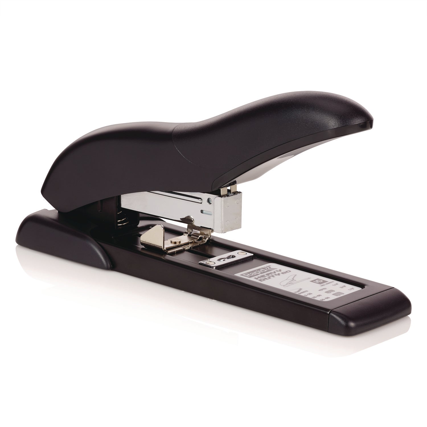 Rapid HD80 Personal Heavy Duty Stapler, 80-Sheet Capacity, Black (73159)