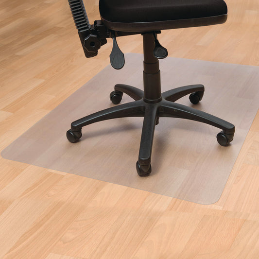 Floortex Cleartex Advantagemat Phthalate Free PVC Chair Mat for Hard Floors, 36" w  x 48" l, Clear (PF129225EV)