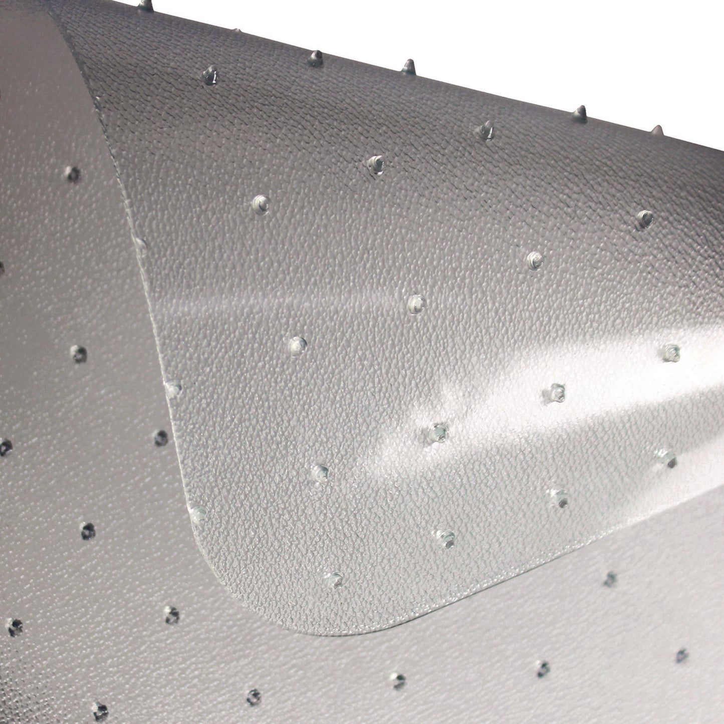 Floortex Ecotex Marlon BioPlus Rectangular Polycarbonate Chair Mat for Low/Medium Pile Carpets, Rectangular, 45" w  x 53" l, Clear (NRCMFLBG0003)