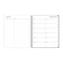 Blue Sky Rue Du Flore Monthly Planner, Floral Artwork, 10 x 8, Jade/Lavender Cover, 12-Month (Jan to Dec): 2025 (101605)