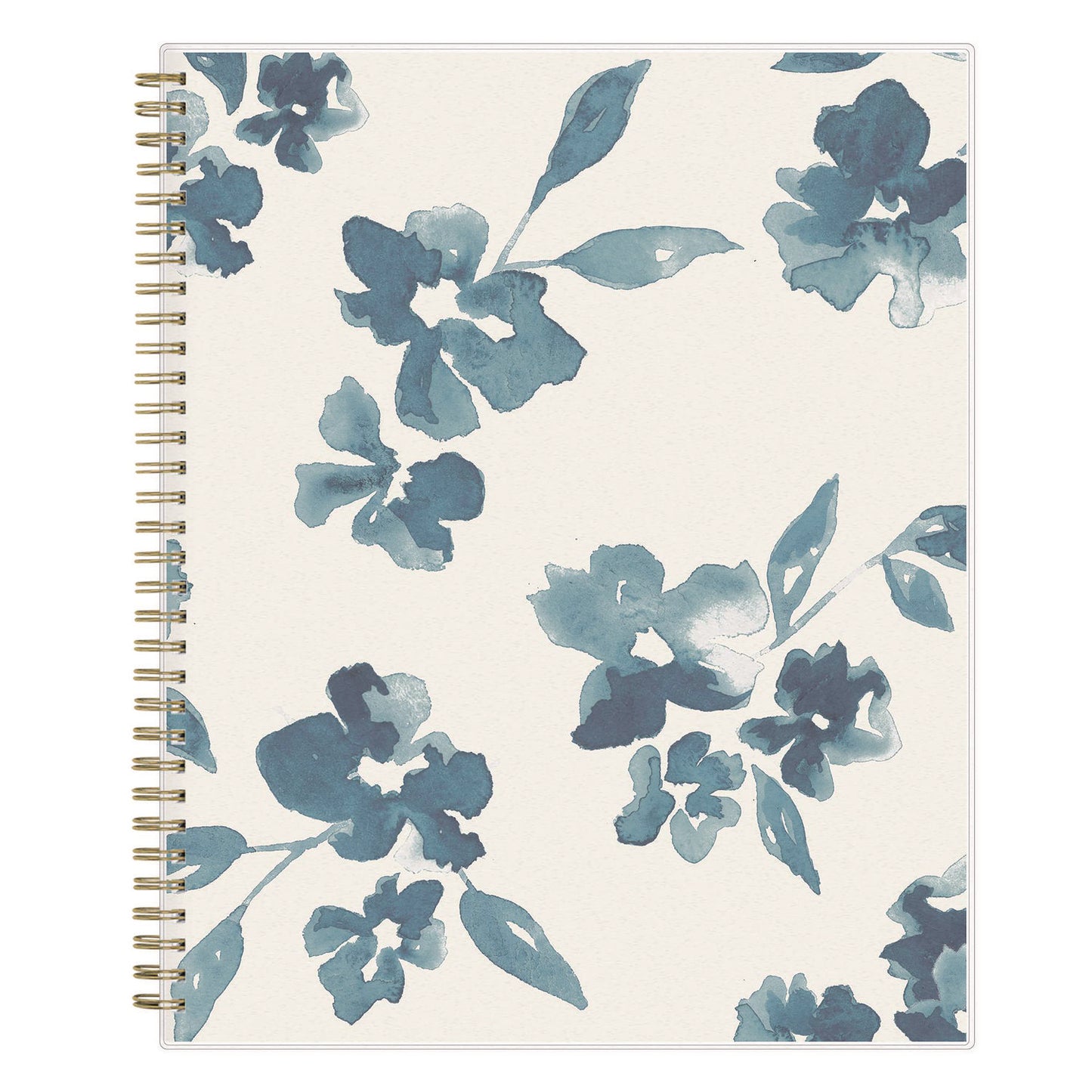 Blue Sky Bakah Blue Weekly/Monthly Planner, Floral Artwork, 11 x 8.5, Blue/White Cover, 12-Month (Jan to Dec): 2025 (137261)