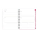 Blue Sky Breast Cancer Awareness Create-Your-Own Cover Weekly/Monthly Planner, Orchids Artwork, 11 x 8.5, 12-Month (Jan to Dec): 2025 (137268)