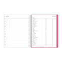 Blue Sky Breast Cancer Awareness Create-Your-Own Cover Weekly/Monthly Planner, Orchids Artwork, 11 x 8.5, 12-Month (Jan to Dec): 2025 (137268)