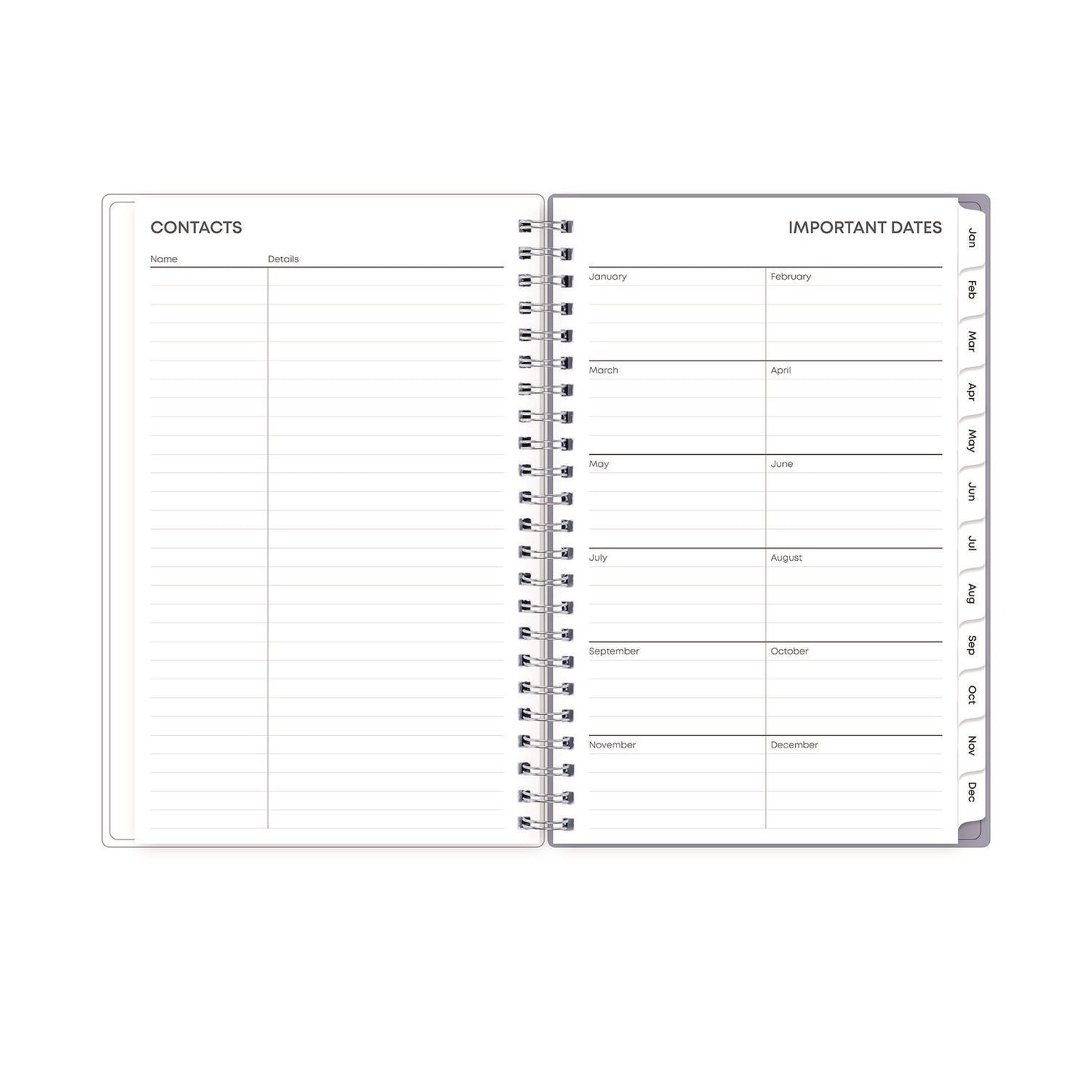 Blue Sky Laila Create-Your-Own Cover Weekly/Monthly Planner, Wildflower Artwork, 8 x 5, Purple/Blue/Pink, 12-Month (Jan to Dec): 2025 (137276)