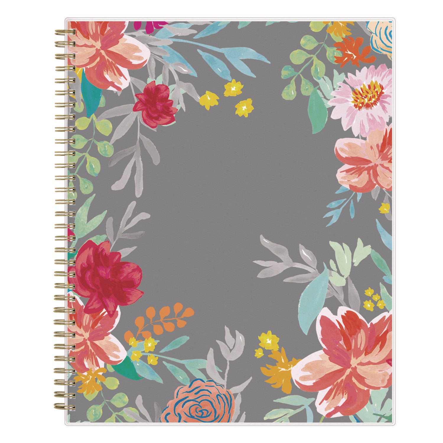 Blue Sky Sophie Frosted Weekly/Monthly Planner, Floral Artwork, 11 x 8.5, Multicolor Cover, 12-Month (Jan to Dec): 2025 (140087)