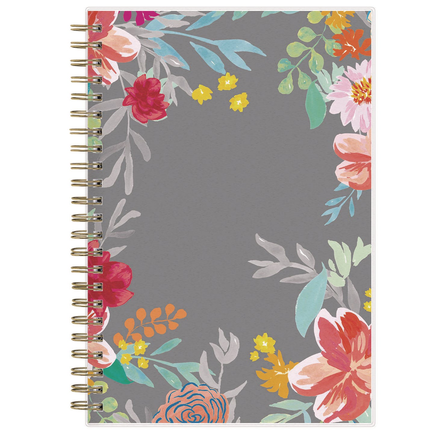 Blue Sky Sophie Frosted Weekly/Monthly Planner, Floral Artwork, 8 x 5, Multicolor Cover, 12-Month (Jan to Dec): 2025 (140088)