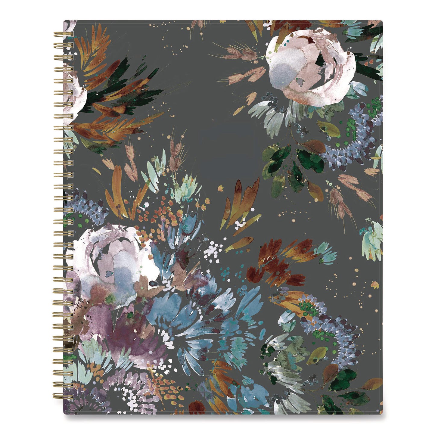 Blue Sky Kelly Ventura Midnight Garden Weekly/Monthly Planner, Floral Artwork, 11 x 8.5, Multicolor Cover, 12-Month (Jan to Dec): 2025 (140944)