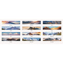 House of Doolittle Earthscapes Recycled Monthly Desk Pad Calendar, Mountains of the World Photos, 22 x 17, Black Corners,12-Month(Jan-Dec): 2025 (176)