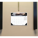 House of Doolittle Earthscapes Recycled Monthly Desk Pad Calendar, Coastlines Photos, 18.5 x 13, Black Binding/Corners,12-Month (Jan-Dec): 2025 (1786)