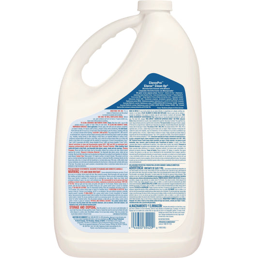 CloroxPro Clean-Up Disinfectant Cleaner with Bleach, Fresh Scent, 128 oz Refill Bottle (35420EA)