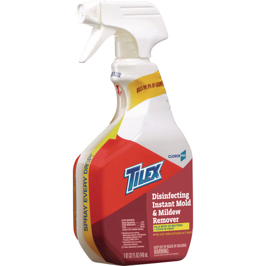 Tilex CloroxPro Disinfecting Instant Mold and Mildew Remover, 32 oz Smart Tube Spray (35600EA)