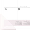 AT-A-GLANCE Landscape Panoramic Desk Pad, Landscapes Photography, 22 x 17, White Sheets, Clear Corners, 12-Month (Jan to Dec): 2025 (89802)