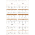 AT-A-GLANCE Scenic Monthly Wall Calendar, Landscape Photography, 15.5 x 22.75, White/Multicolor Sheets, 12-Month (Jan-Dec): 2025 (DMW20128)