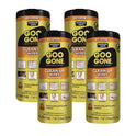 Goo Gone Clean Up Wipes, 1-Ply, 8 x 7, Citrus Scent, White, 24/Canister, 4 Canisters/Carton (2000)