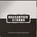 Glad Guaranteed Strong Large Drawstring Trash Bags, Three-Ply, 30 gal, 1.05 mil, 30" x 33", Black, 15/Box (78966BX)