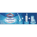 Clorox ToiletWand Disposable Toilet Cleaning System: Handle, Caddy and Refills, White (03191)