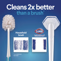 Clorox ToiletWand Disposable Toilet Cleaning System: Handle, Caddy and Refills, White (03191)