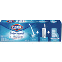 Clorox ToiletWand Disposable Toilet Cleaning System: Handle, Caddy and Refills, White (03191)