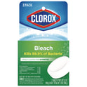 Clorox Ultra Clean Toilet Tablets Bleach, 3.5 oz Tablet, 2/Pack (30024PK)