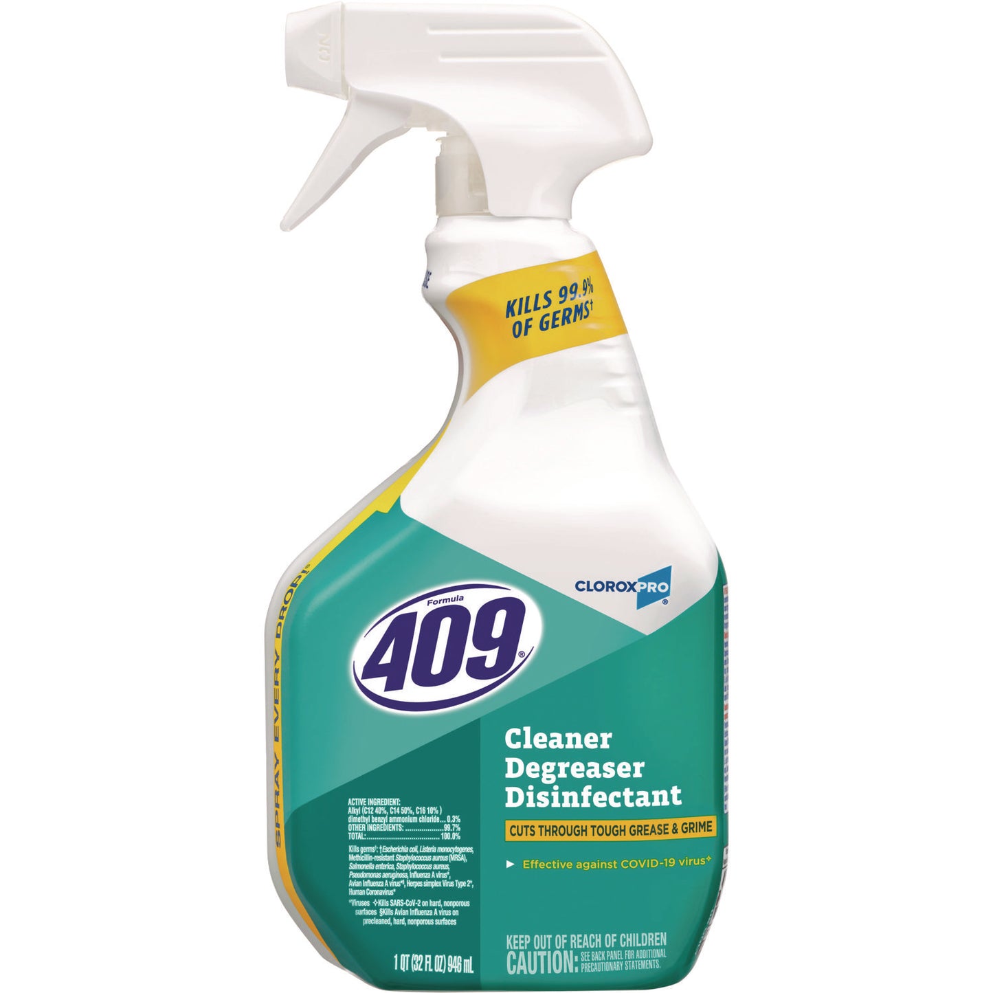 Formula 409 Cleaner Degreaser Disinfectant, 32 oz Spray (35306EA)