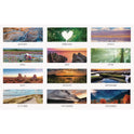 House of Doolittle Earthscapes Recycled 3-Month Vertical Wall Calendar, Scenic Landscape Photography, 12.25 x 26, 14-Month: Dec 2024 to Jan 2026 (3638)