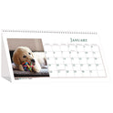 House of Doolittle Earthscapes Recycled Desk Tent Monthly Calendar, Puppies Photography, 8.5 x 4.5, White Sheets, 12-Month (Jan to Dec): 2025 (3659)