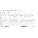 House of Doolittle Earthscapes Recycled Desk Tent Monthly Calendar, Puppies Photography, 8.5 x 4.5, White Sheets, 12-Month (Jan to Dec): 2025 (3659)