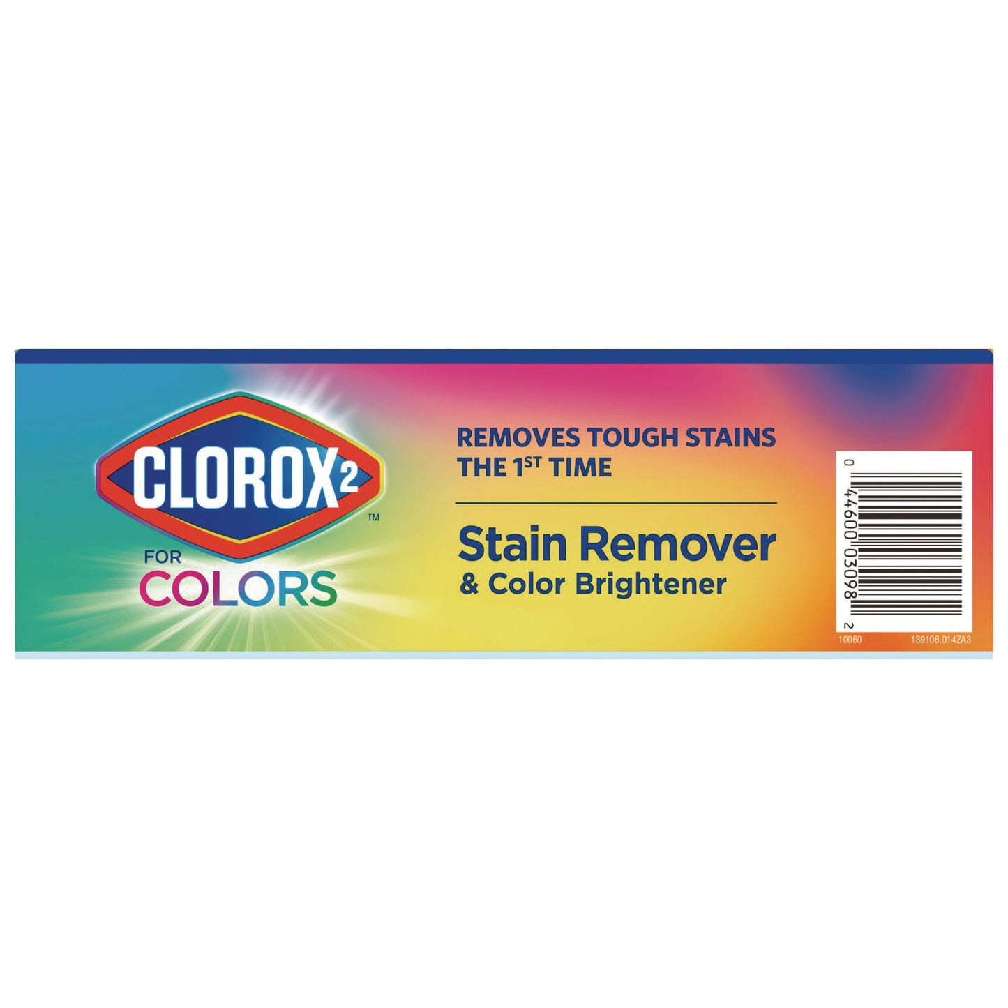 Clorox Stain Remover and Color Booster Powder, Original, 49.2 oz Box, 4/Carton (03098)