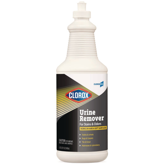 CloroxPro Urine Remover for Stains and Odors, 32 oz Pull top Bottle (31415EA)