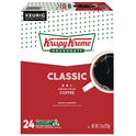 Krispy Kreme Doughnuts Classic Coffee K-Cups, Medium Roast, 24/Box (6110)