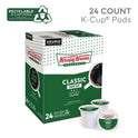 Krispy Kreme Doughnuts Classic Decaf Coffee K-Cups, Medium Roast, 24/Box (6111)