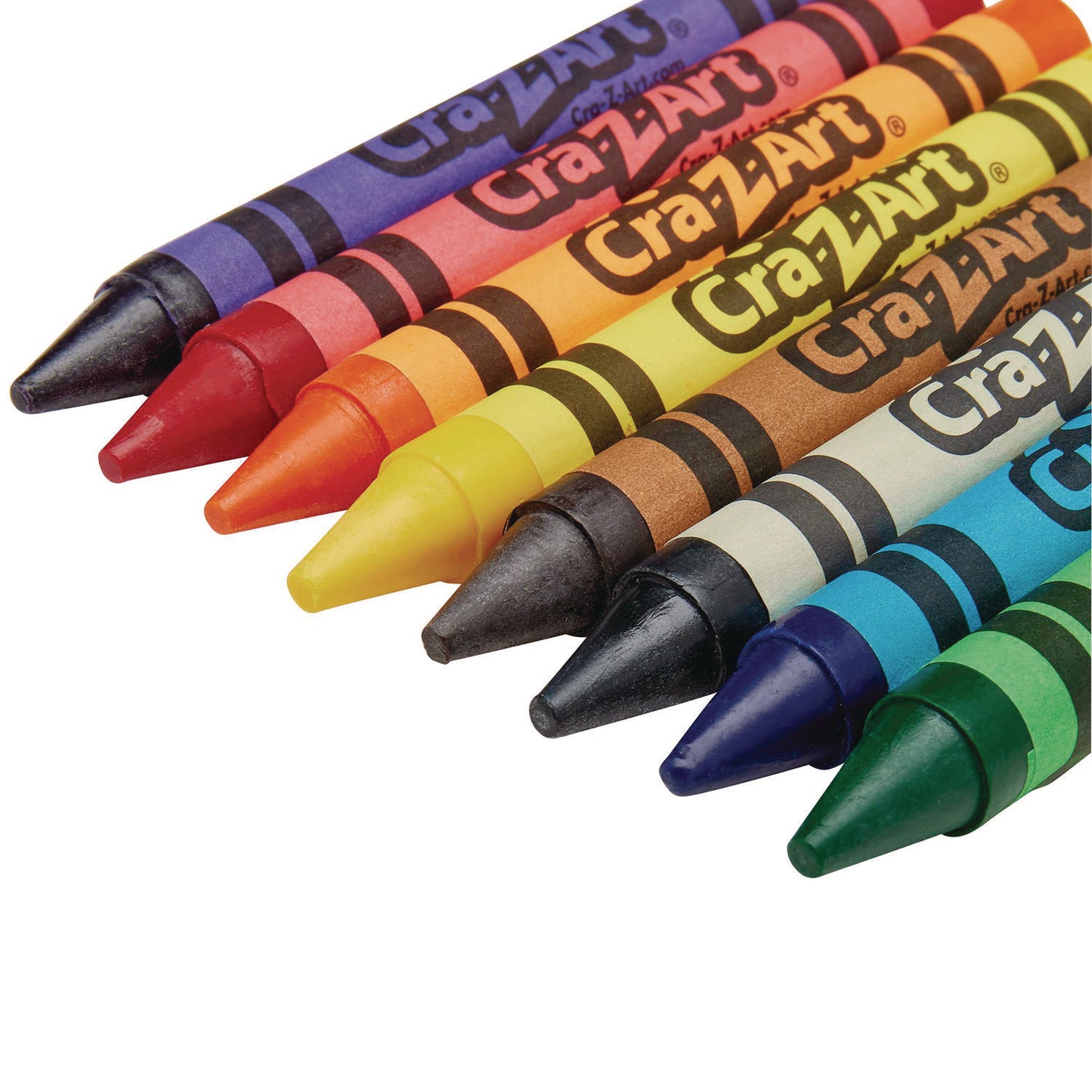 Cra-Z-Art Jumbo Crayons, 8 Assorted Colors, 8/Pack (10203WM48)