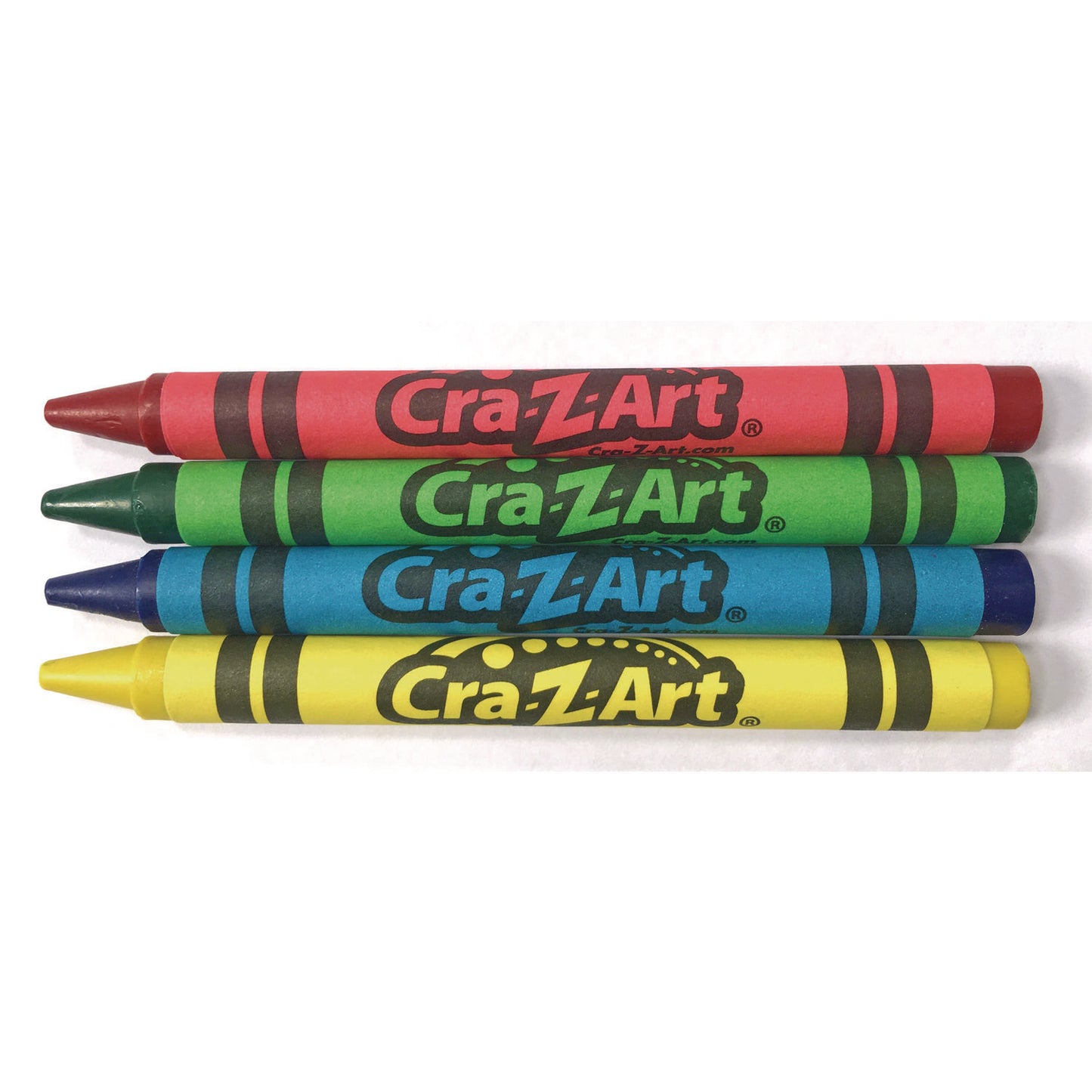 Cra-Z-Art Washable Crayons, Assorted, 4/Pack (10314200)