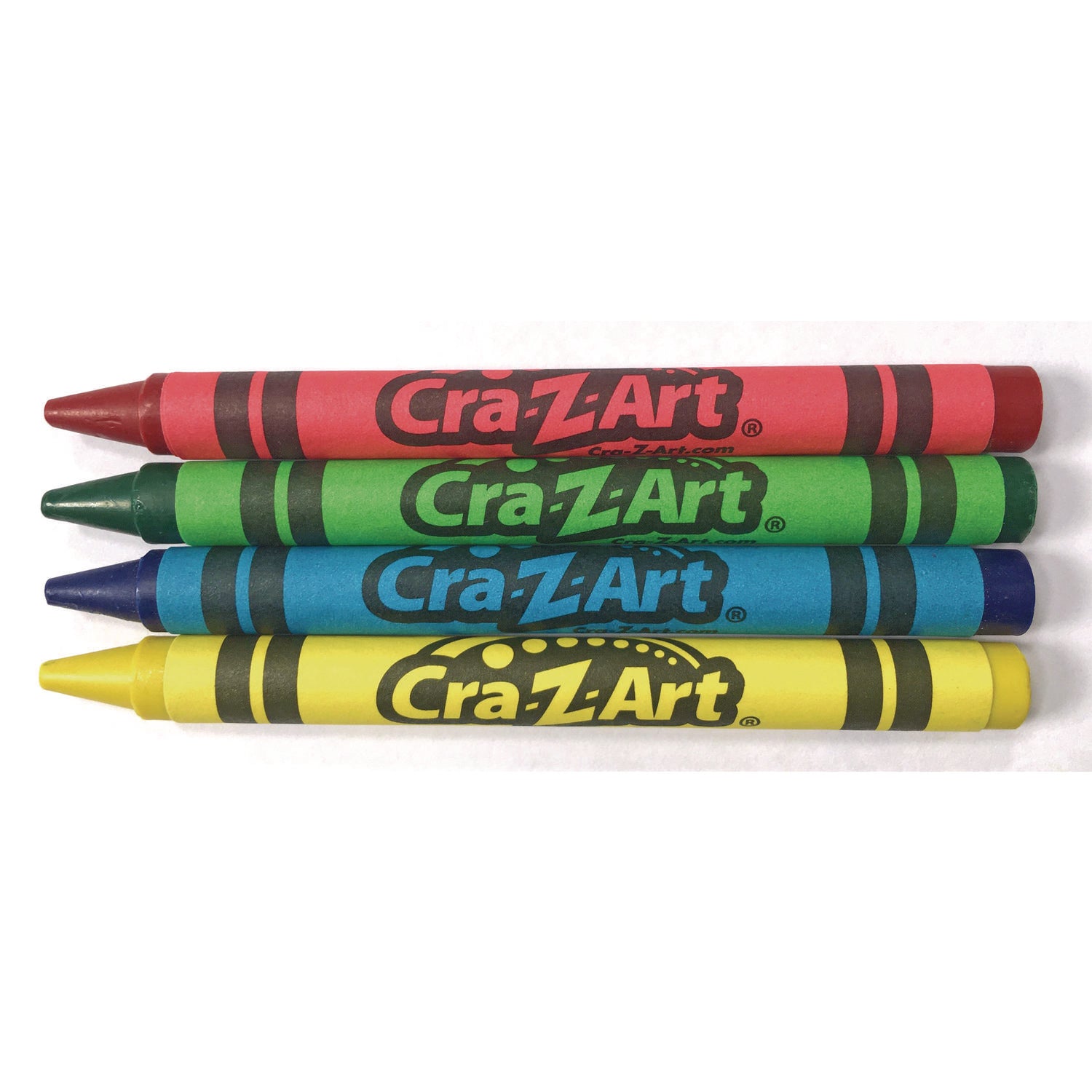 Cra-Z-Art Washable Crayons, Assorted, 4/Pack (10314200)