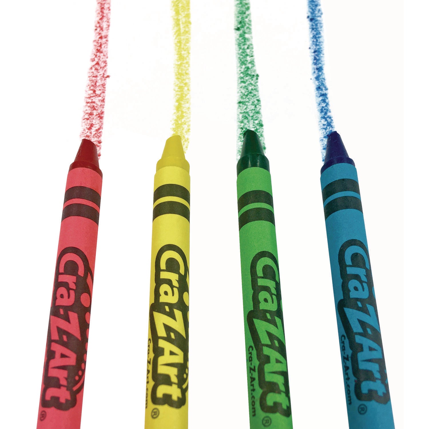 Cra-Z-Art Washable Crayons, Assorted, 4/Pack (10314200)